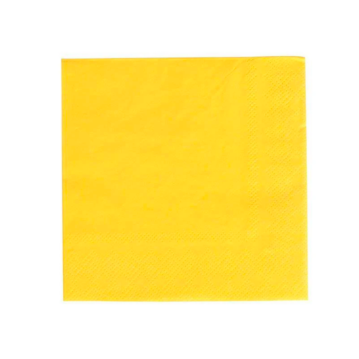 Happy Yellow Party Napkins - Ralph and Luna Party Shop