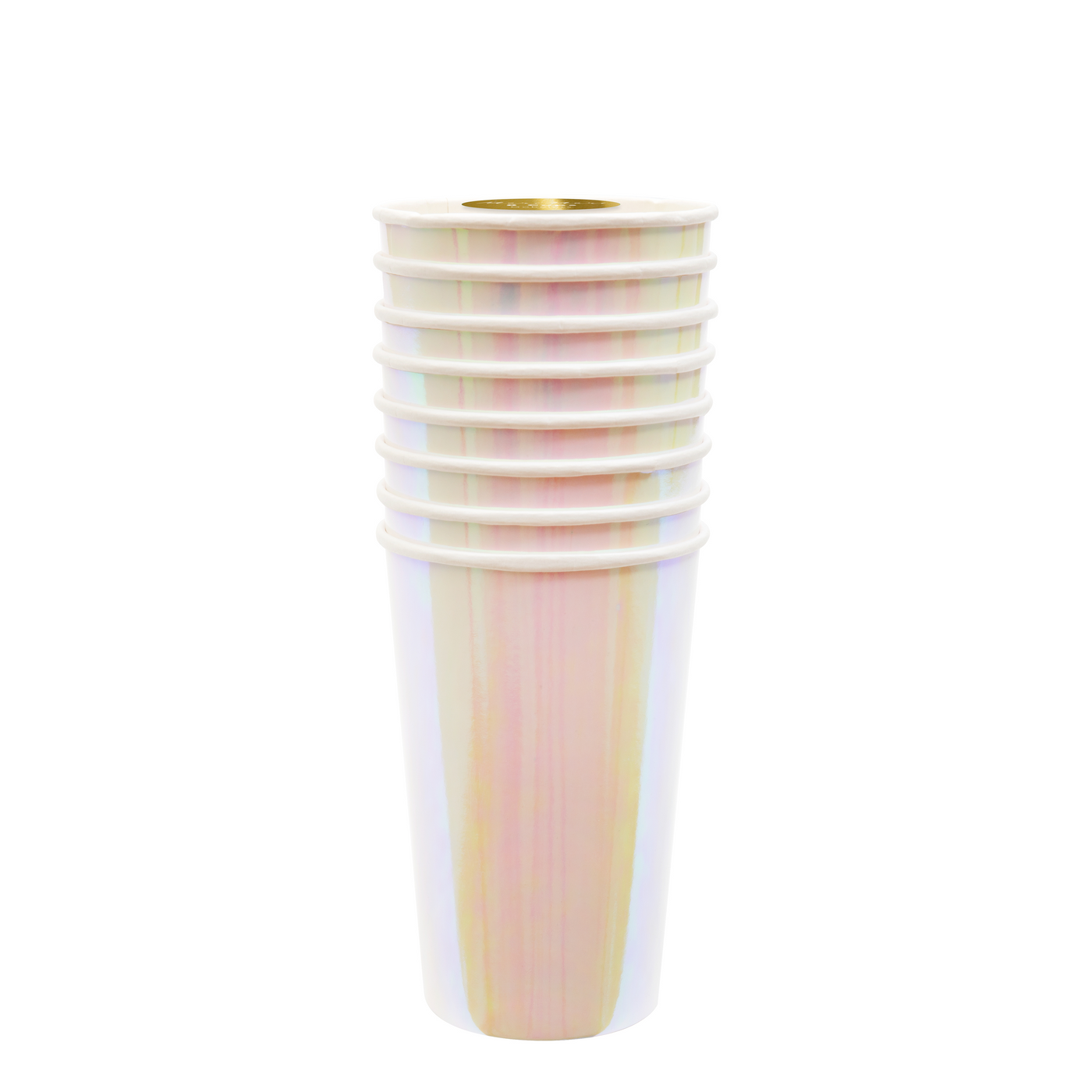 Iridescent Highball Cups - Ralph and Luna Party Shop