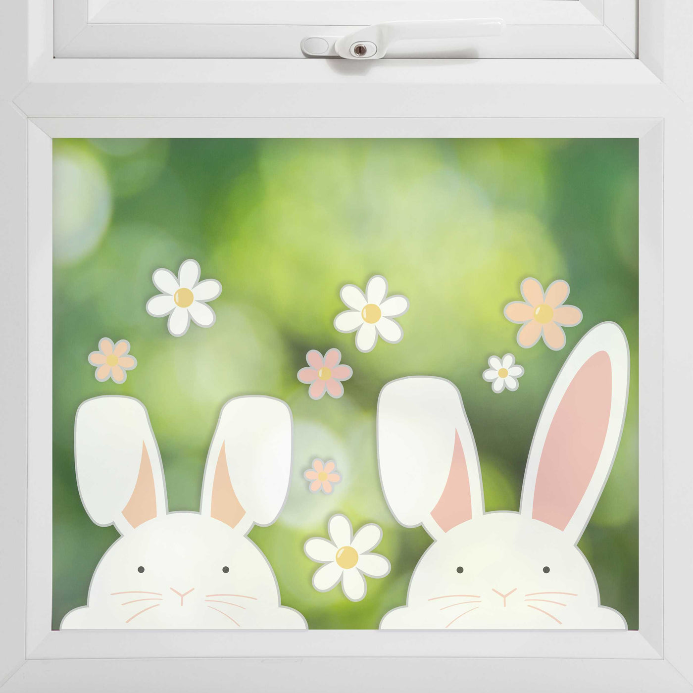 Easter Bunny Window Stickers