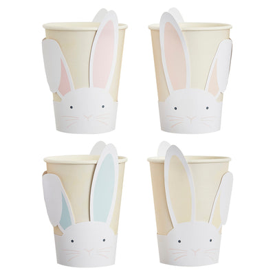 Pastel Easter Bunny Cups