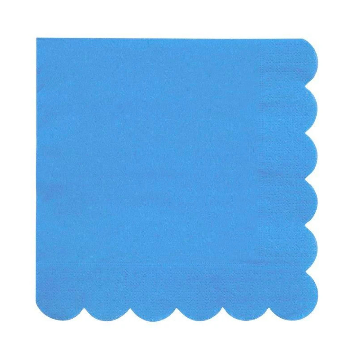 Bright Blue Large Napkins - Ralph and Luna Party Shop