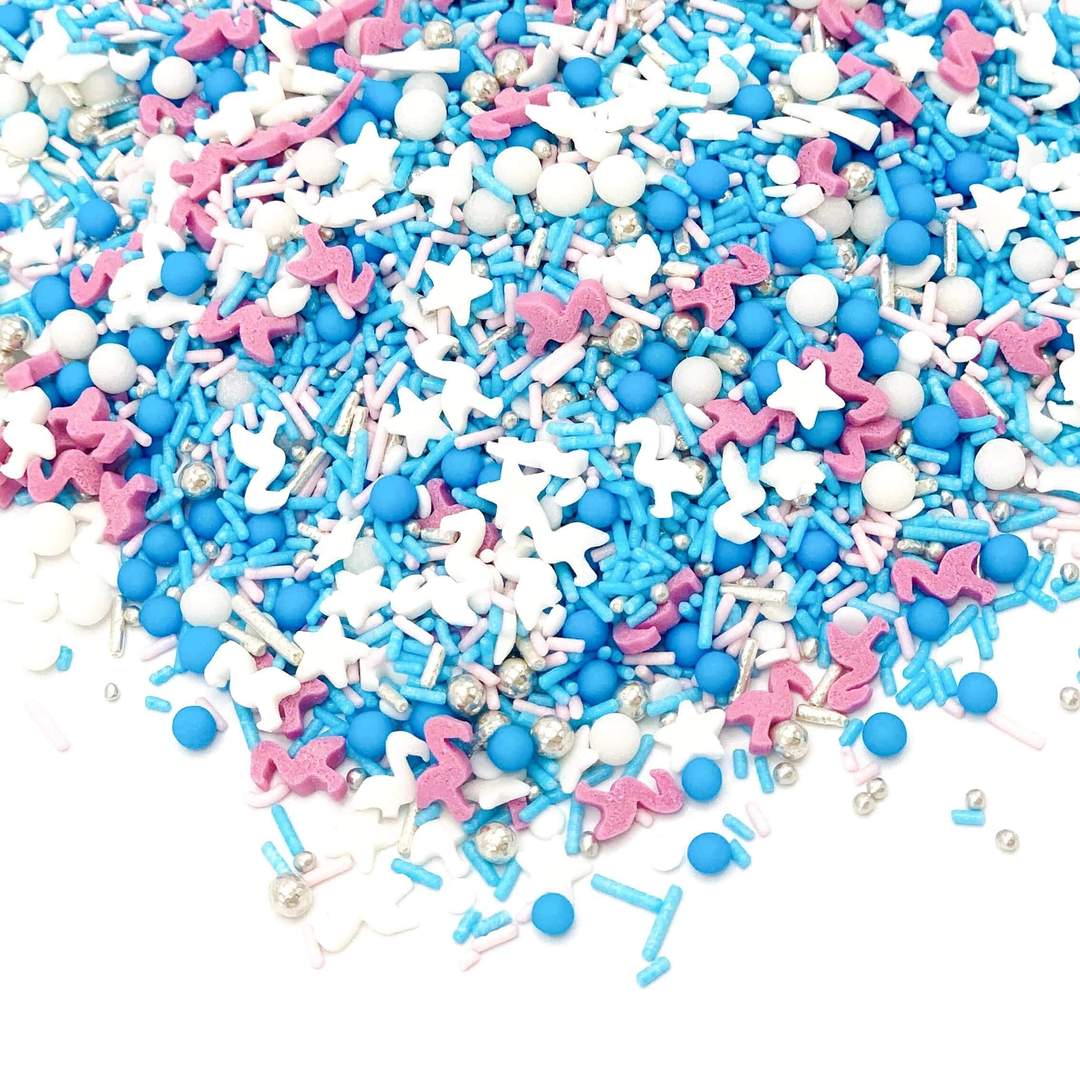 Flamingo Fiesta Sprinkles - Vegan - Ralph and Luna Party Shop
