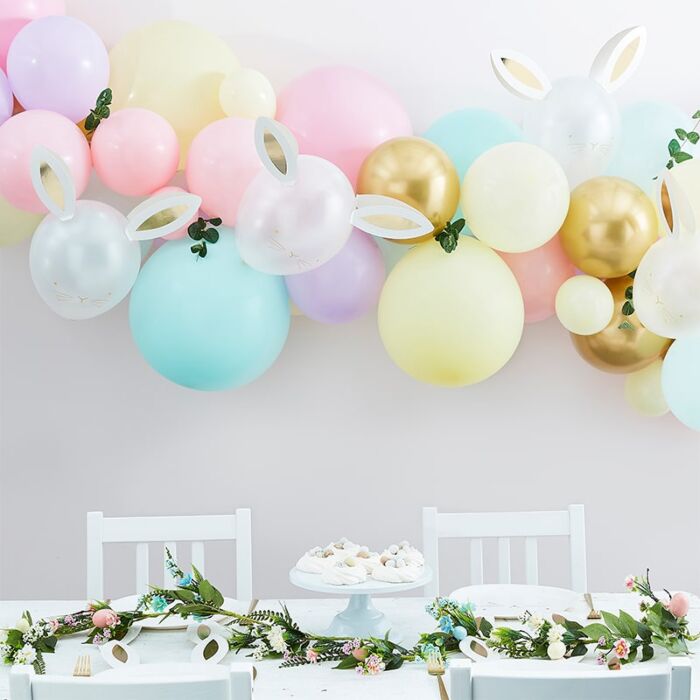 EASTER BUNNY BALLOON ARCH KIT - Ralph and Luna Party Shop