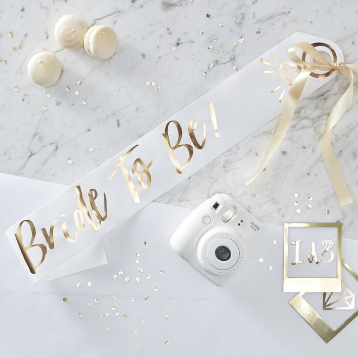 I Do Crew Sash Bride To Be - Ralph and Luna Party Shop