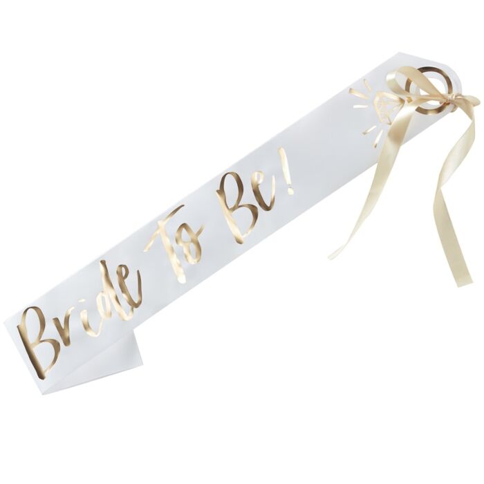 I Do Crew Sash Bride To Be - Ralph and Luna Party Shop