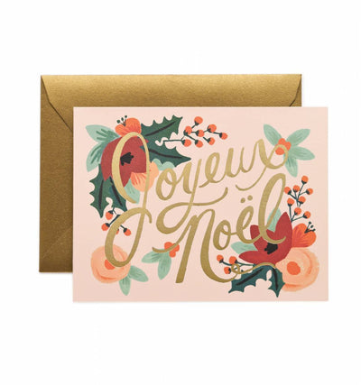 Rifle Paper Co. Joyeux Noel Christmas Card