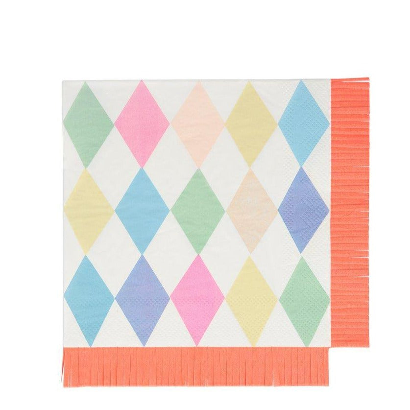 Circus Fringe Large Napkins - Ralph and Luna Party Shop