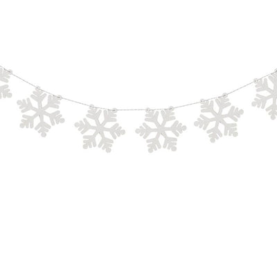 Christmas Wooden Snowflake Bunting - Ralph and Luna Party Shop