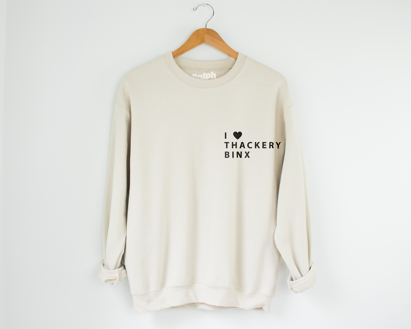 Halloween Sweatshirt "I ‚ô• Thackery Binx"
